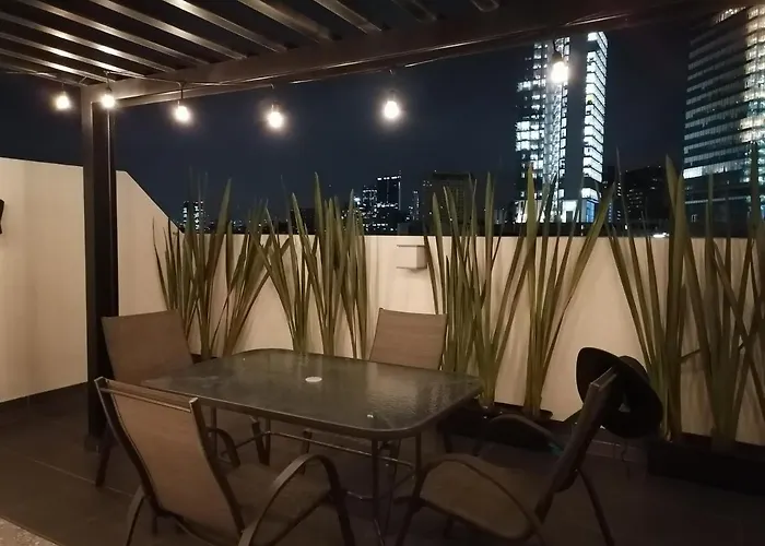 Downtown Depto Con Terraza Privada * Mexico City