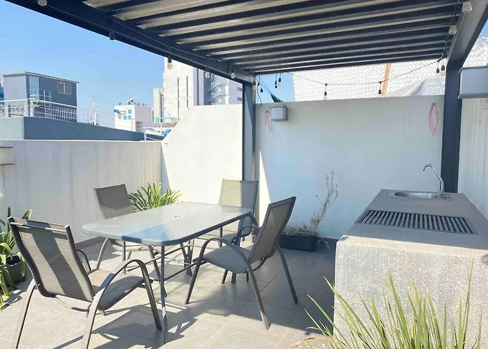 Downtown Depto Con Terraza Privada Mexico City